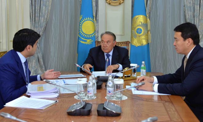 Куандык Бишимбаев доложил Назарбаеву о ходе исполнения программы «Нұрлы жол»