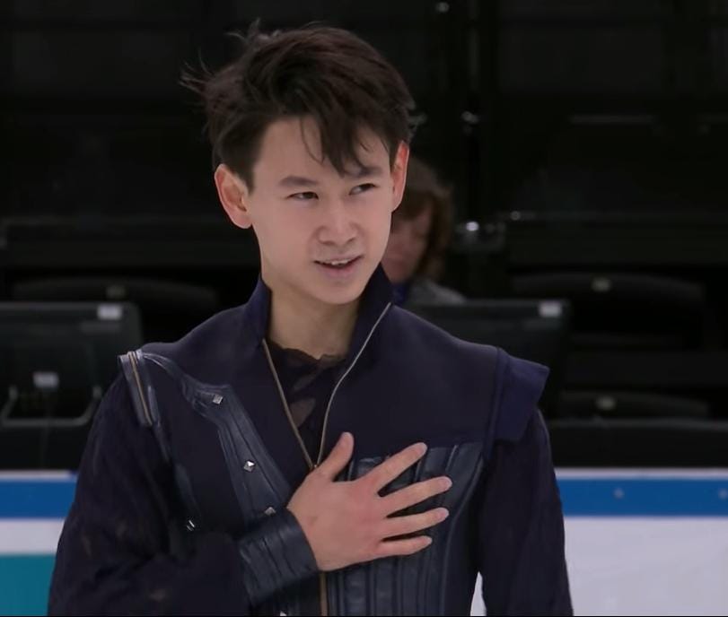 Денис Тен стал третьим в короткой программе Гран-при Франции