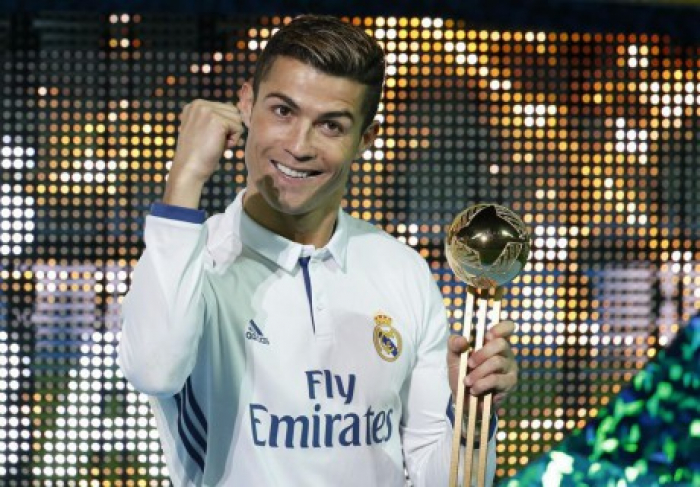 Криштиану Роналду признали лучшим спортсменом года в Европе