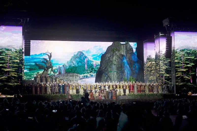 Опера «Биржан-Сара» прошла в формате open air в Боровом