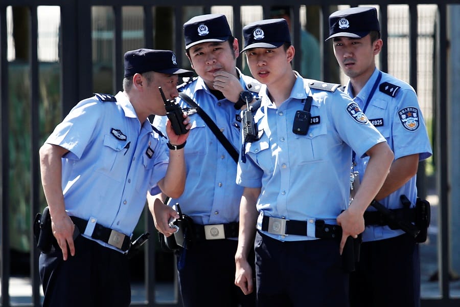 Взрыв у посольства США в Пекине: полиция задержала возможного виновника