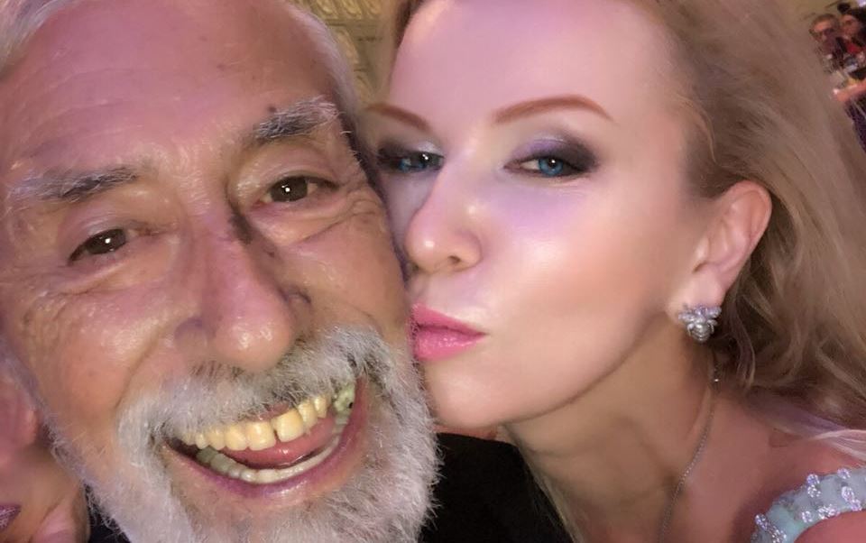 Жамиля Серкебаева выступила на юбилее Вахтанга Кикабидзе