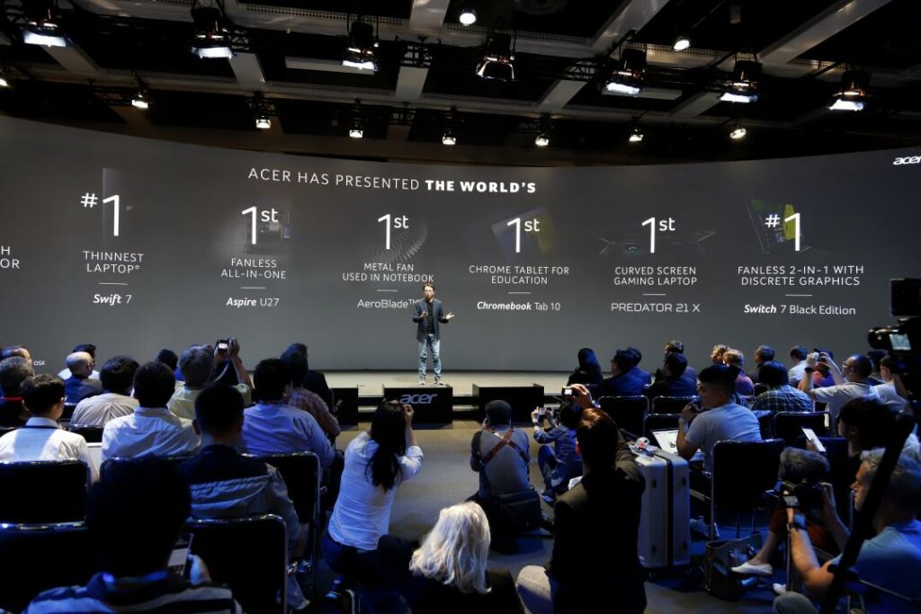 Acer представила самые прорывные продукты года