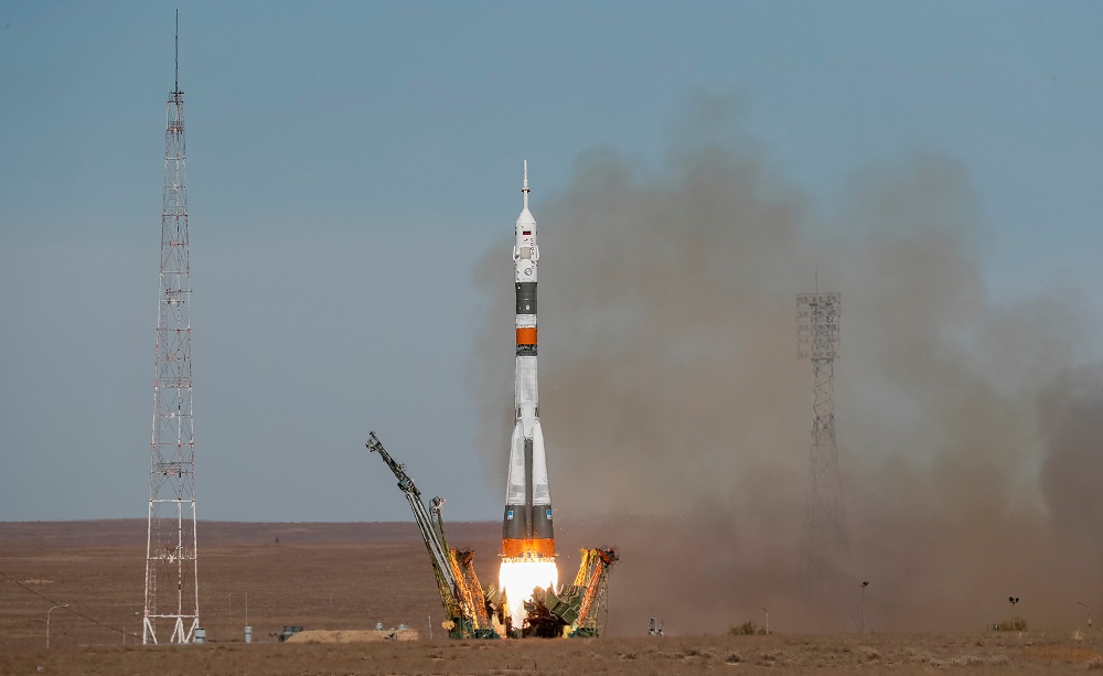 Ракета «Союз» аварийно приземлилась в Казахстане