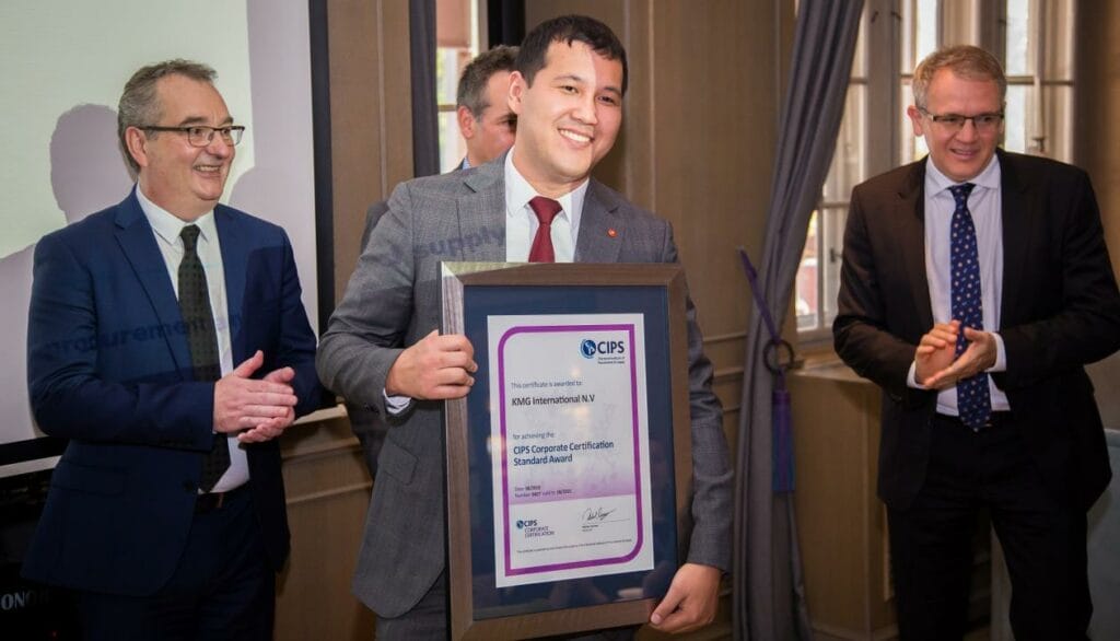 Прогрессивные закупки: KMGI первой в Румынии получила сертификат CIPS
