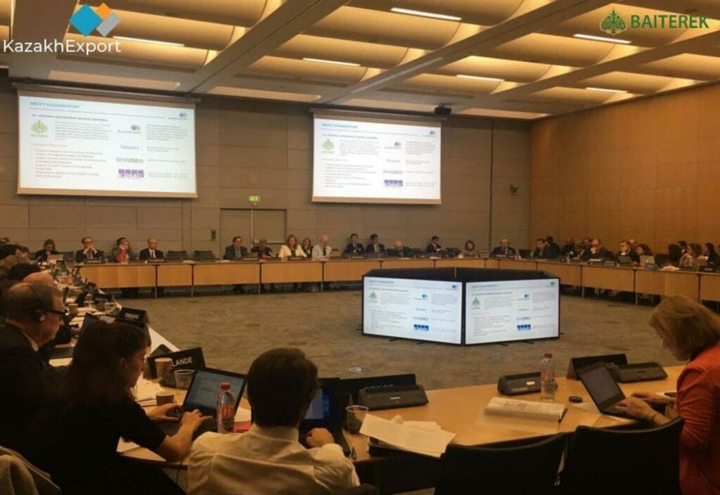 АО «ЭСК «KazakhExport» презентовал свои достижения на форуме во Франции