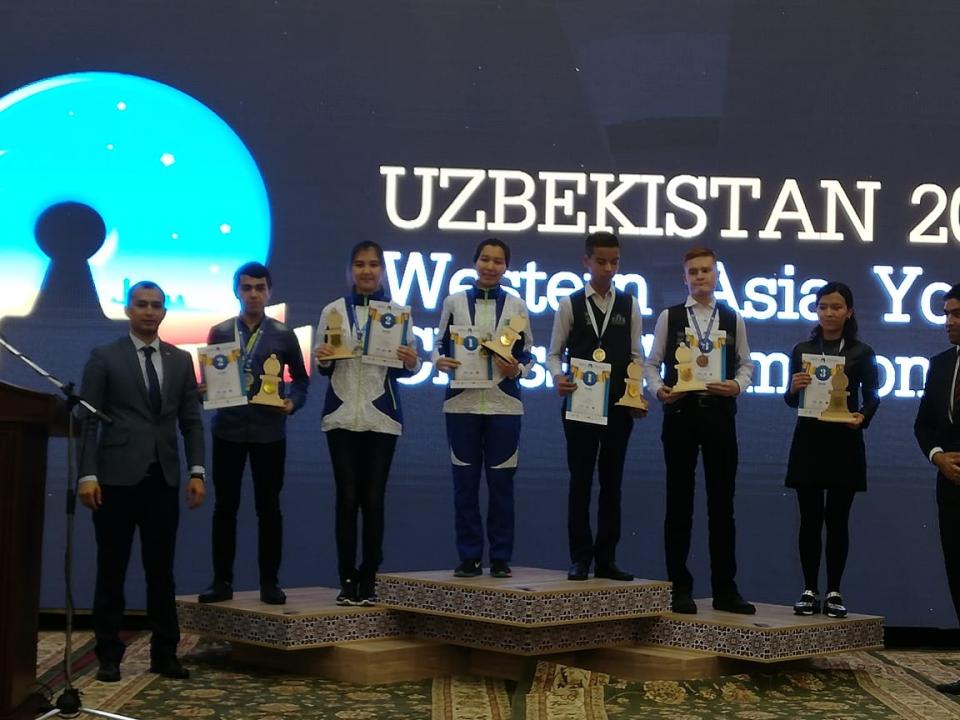 17 медалей привезли домой казахстанские шахматисты с чемпионата Западной Азии