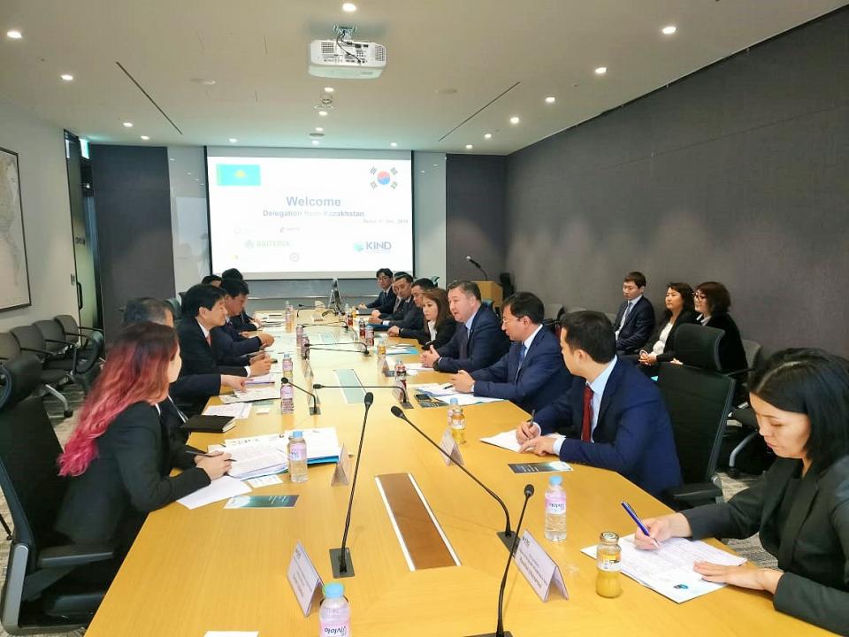 Делегация холдинга «Байтерек» посетила с рабочим визитом Республику Корея