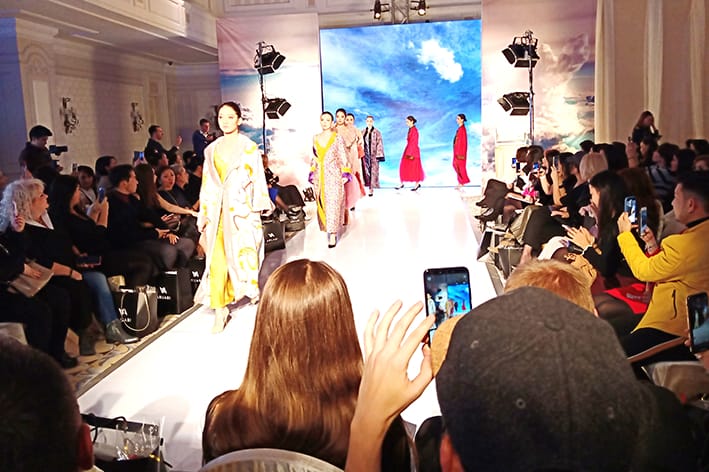 В Алматы прошел первый модный показ казахстанско-российской группы ARUÁBI DESIGN