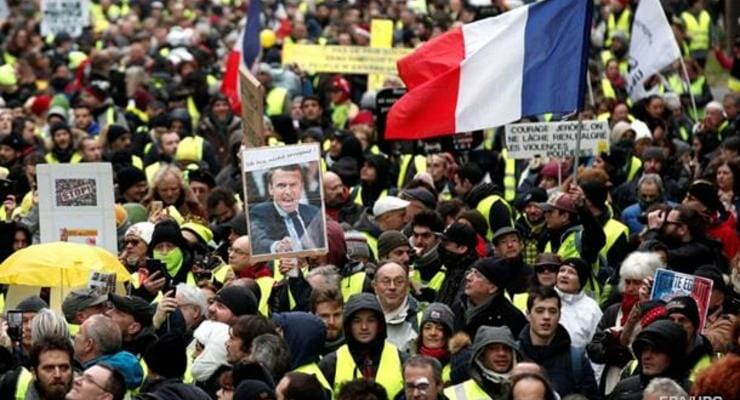 Забастовка Франция