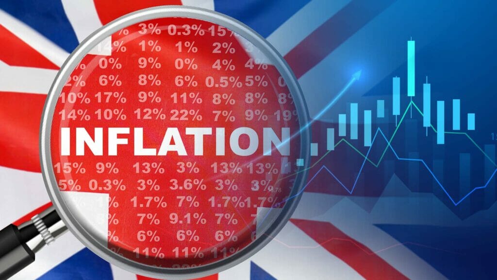 Инфляция в Великобритании показала самый быстрый рост цен за более чем три  десятилетия