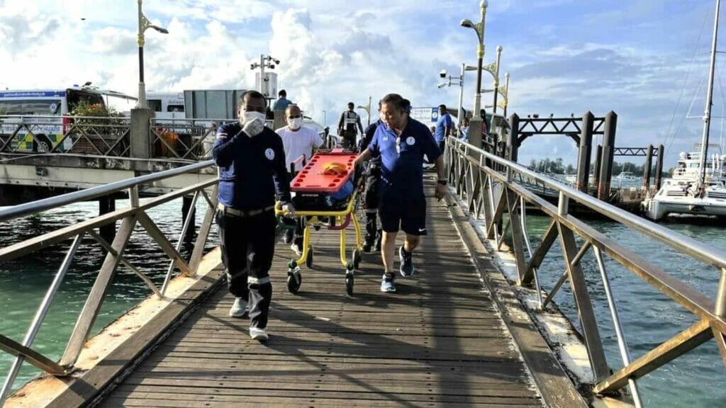 Казахстанки пострадали в результате крушения катера в Таиланде