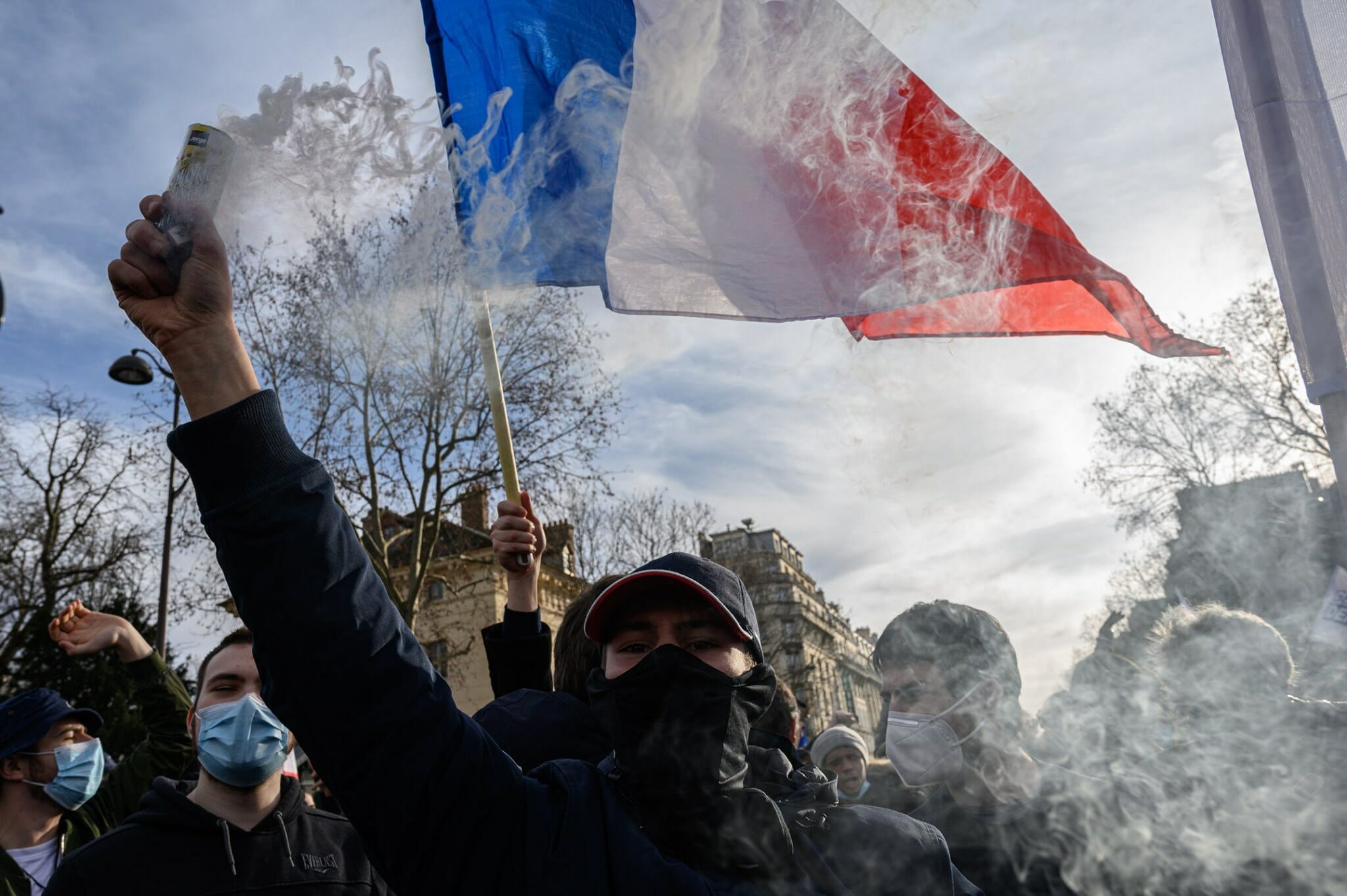 франция протесты