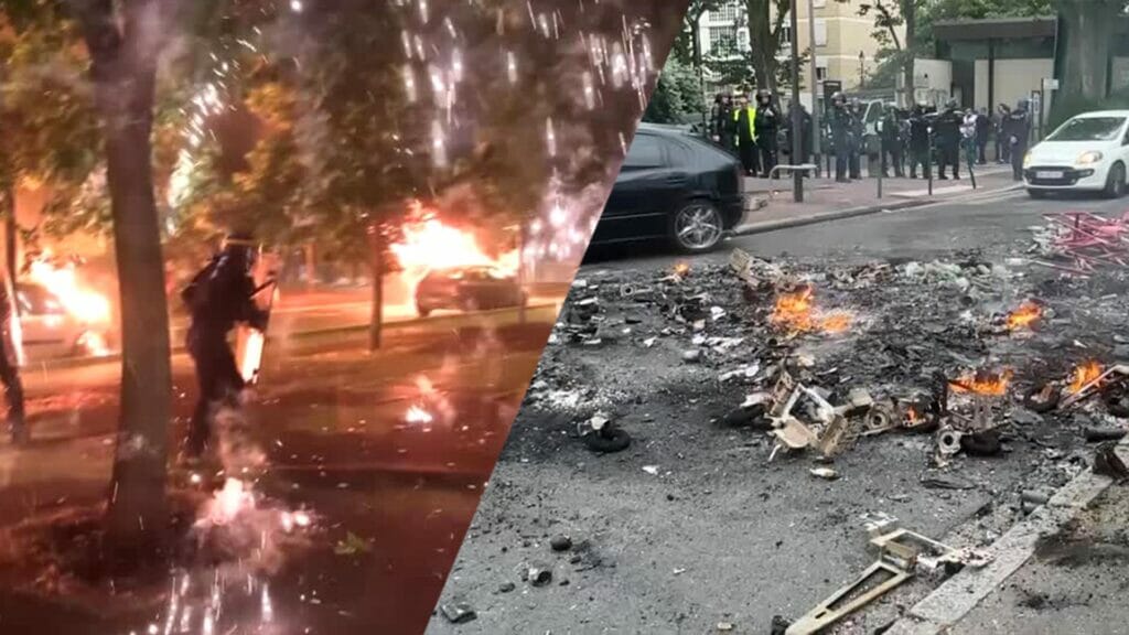 Сожженные мэрии и машины: что происходит во Франции после того, как полицейские застрелили подростка