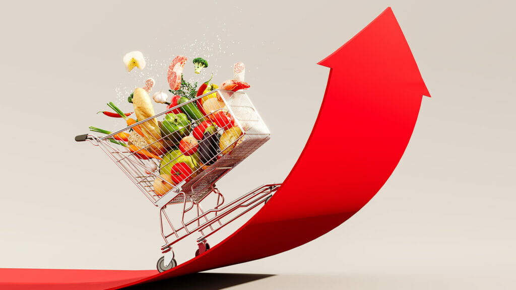 Годовой рост цен на главные продовольственные продукты в Казахстане составил 9%