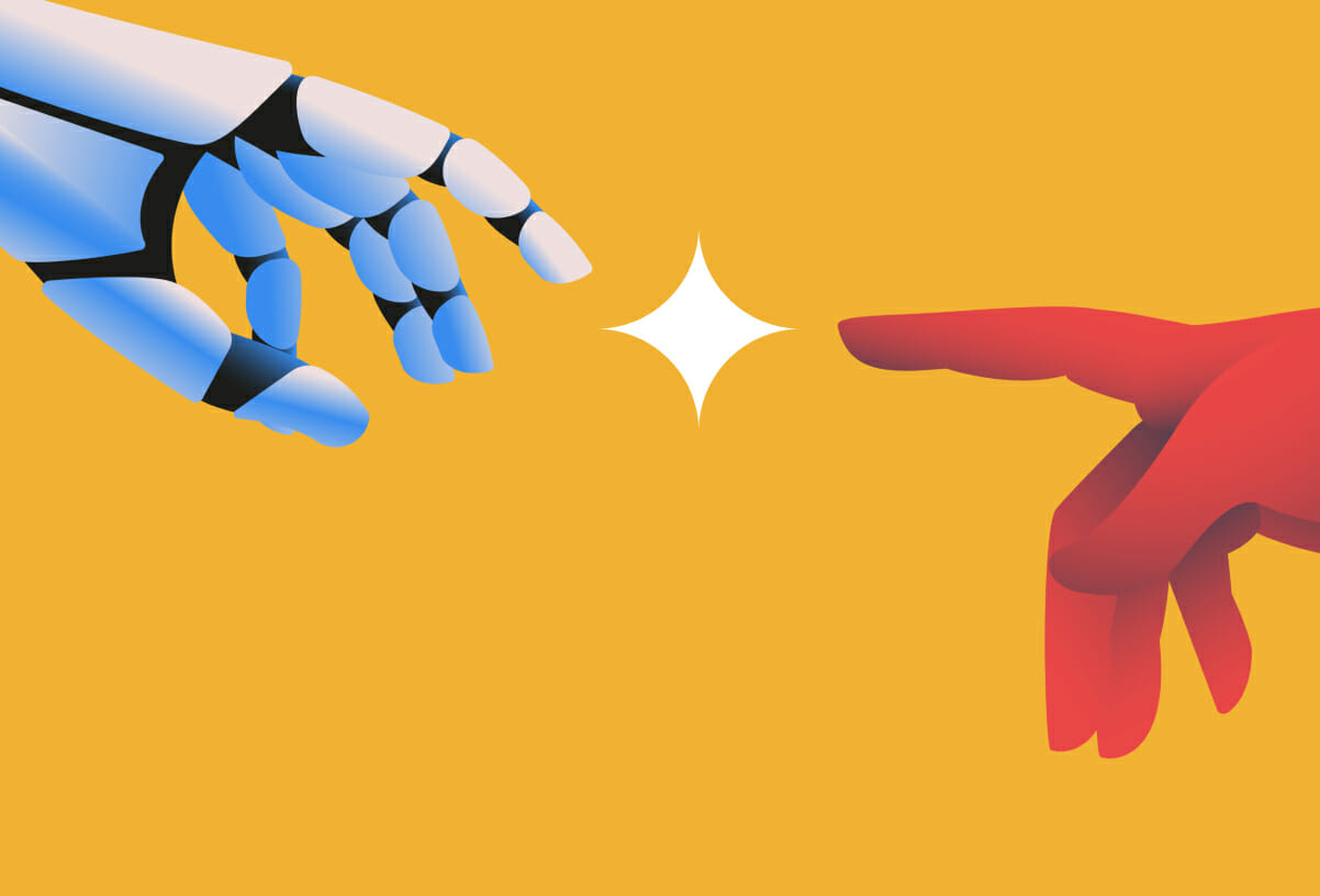 Иллюстрация — Как искусственный интеллект строит бизнес с нуля?