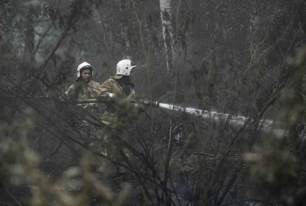 Когда потушат пожар в Абайской области, ответил вице-министр по ЧС