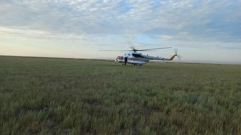 Два крупных пожара потушили на севере и востоке Казахстана