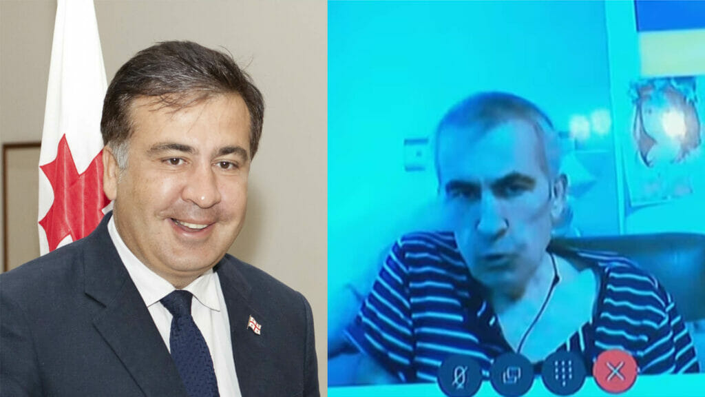 «Вы довели меня до этого состояния»: сильно похудевший Саакашвили появился в суде и обратился к властям Грузии