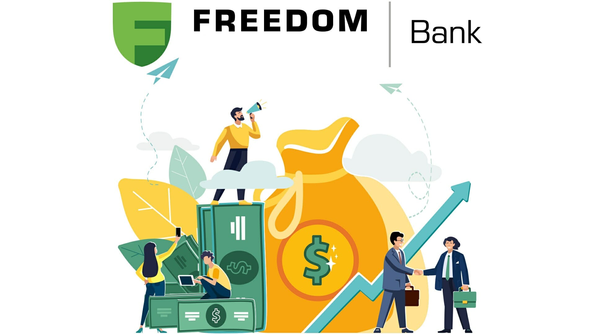 Freedom Bank докапитализирован на 20 млрд тенге
