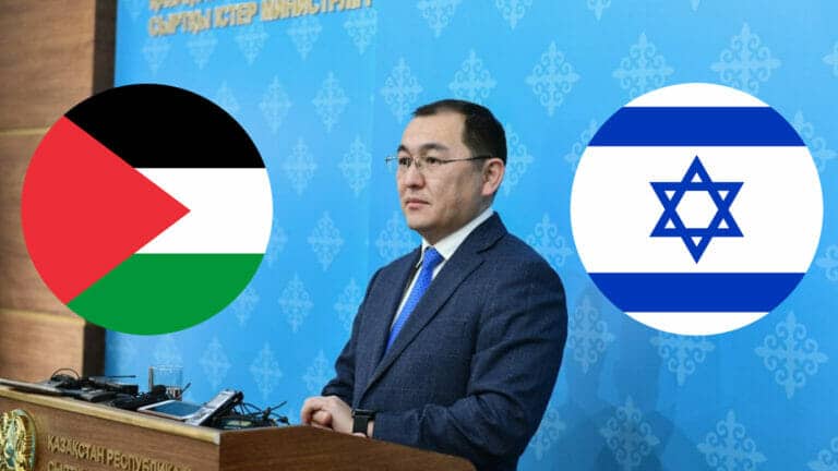 Kazakhstan calls for peaceful resolution of Israeli-Palestinian conflict