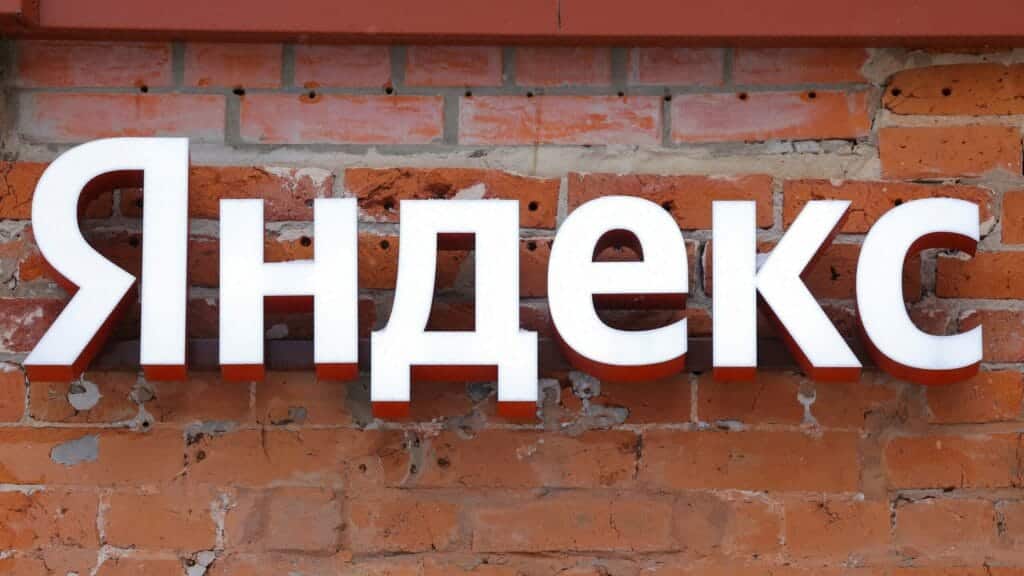 FILE PHOTO: The logo of Russian technology giant Yandex is on display at the company's headquarters in Moscow, Russia December 9, 2022. REUTERS/Evgenia Novozhenina/File Photo
