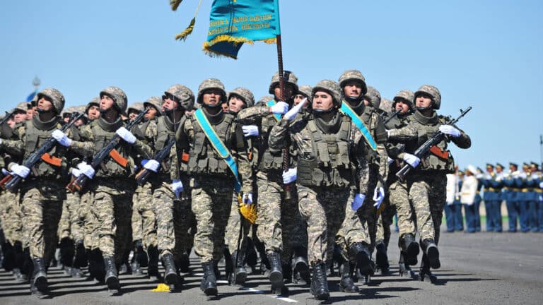 Global Firepower ranks Kazakhstan as the second big military power in the CSTO