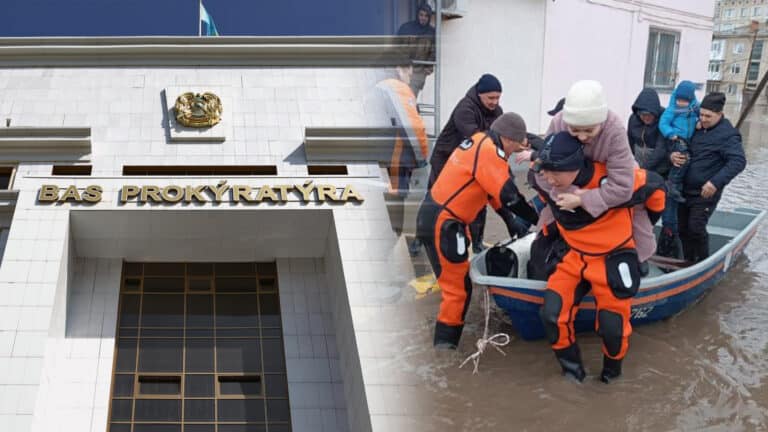 Генпрокуратура проверит чиновников на халатное отношение к паводкам в Казахстане