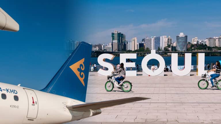 Air Astana возобновила рейсы из Астаны в Сеул, которые приостановила из-за пандемии