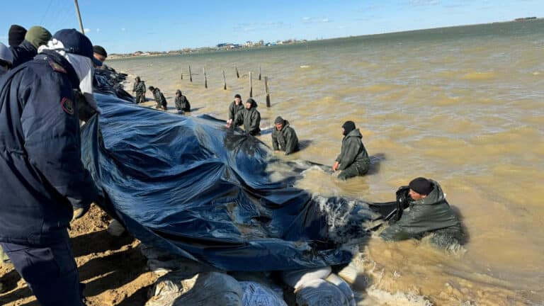 Уровень воды на реке Урал в Атырауской области будет повышаться и может достигнуть опасного значения