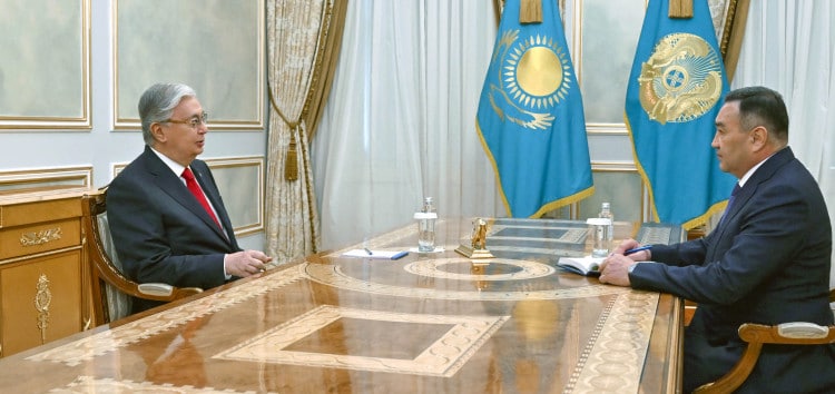 Ұлттық қауіпсіздік комитетінің төрағасы Ермек Сағымбаев Президентке есеп берді