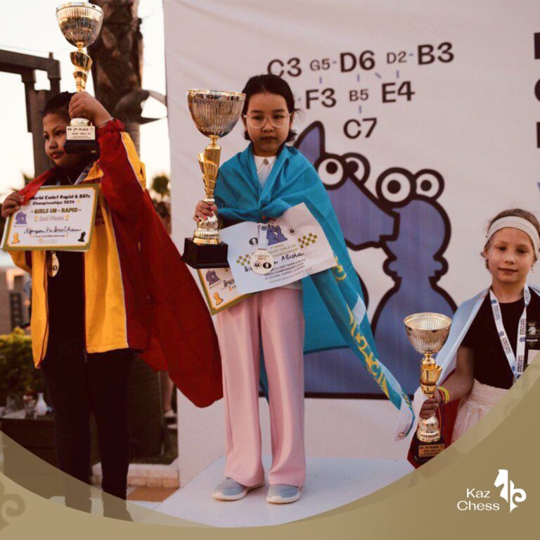7 жасар Алиша Бисалиева шахматтан әлем чемпионы атанды