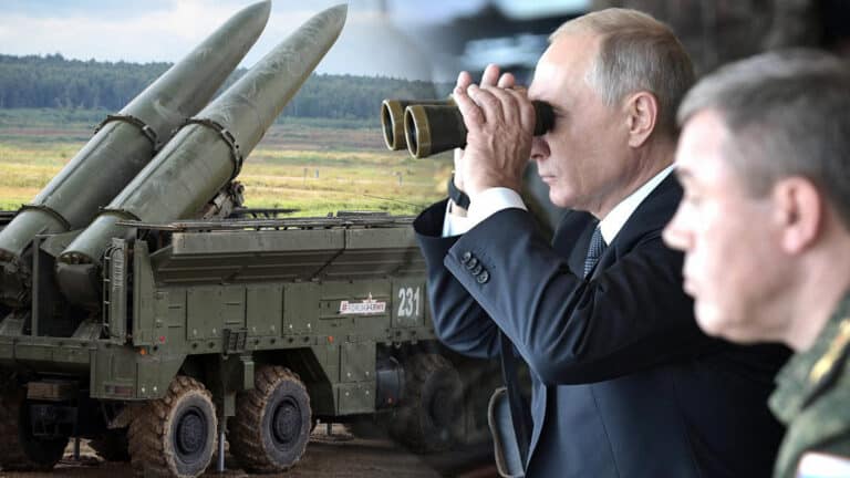 Putin responds to Western “threats” authorizing military exercises with tactical nukes