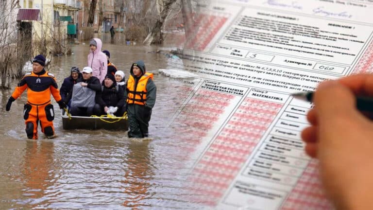 Центр тестирования объявил правила проведения ЕНТ для школьников в затопленных регионах