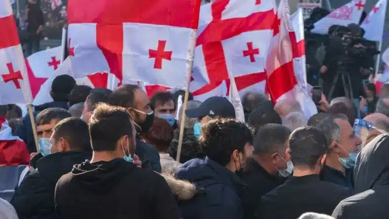 В Грузии продолжаются протесты против 