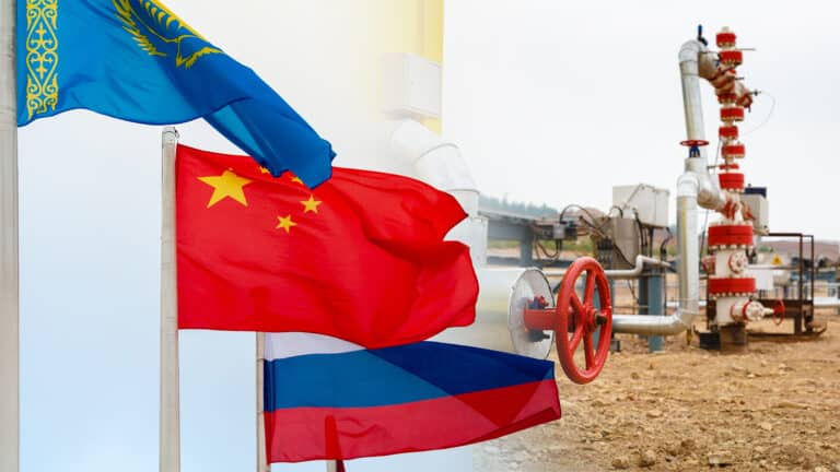 Казахстан будет покупать газ из транзитного российского газопровода в Китай