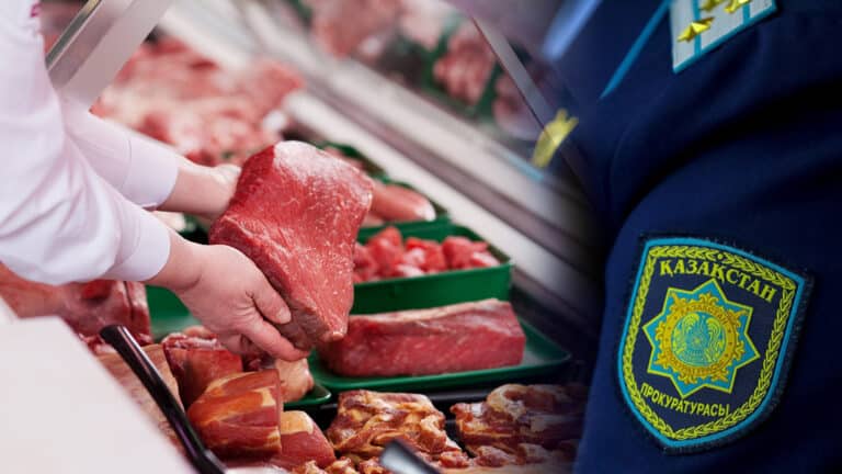 Прокуроры выявили в Астане более 100 точек продажи мяса, не прошедшего ветконтроль