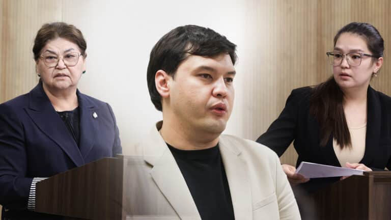 Брат Нукеновой заявил о неискренности речей матери Бишимбаева и жены Байжанова на прениях в суде