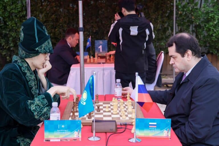 ШЫҰ-ның дипломатиялық корпусы шахмат турниріне қатысты