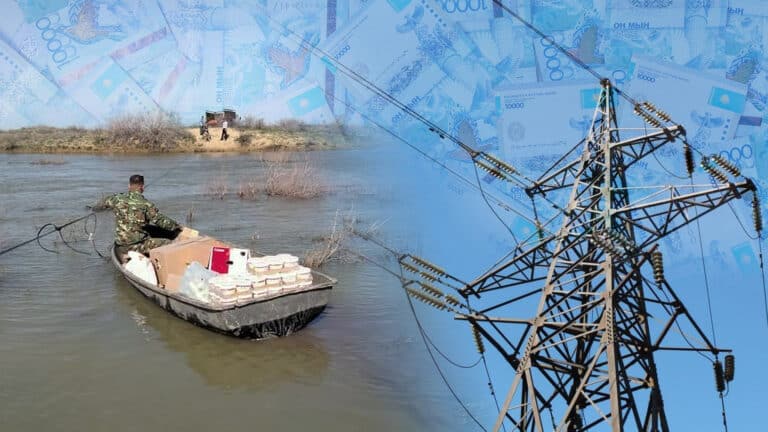 Правительство РК выделило более 1,1 млрд тенге на восстановление электросетей в ЗКО после паводка