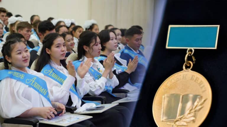 Почти 7,5 тыс. школьников получили знак «Алтын белгі» в 2024 году 