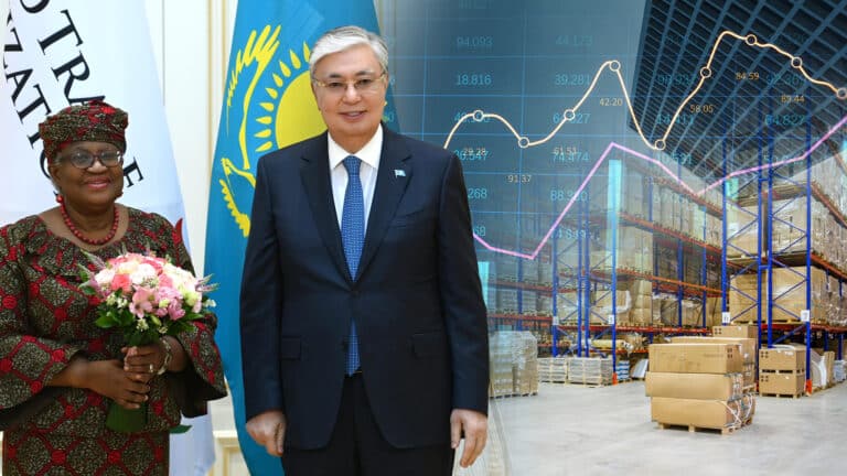 Внешняя торговля Казахстана выросла на 53% - Токаев