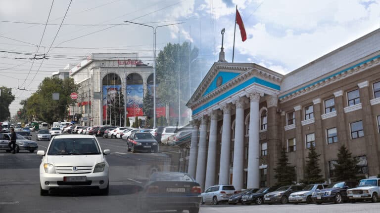 Мэрия Бишкека предлагает взимать сборы с иностранцев и всех авто, которые въезжают в город