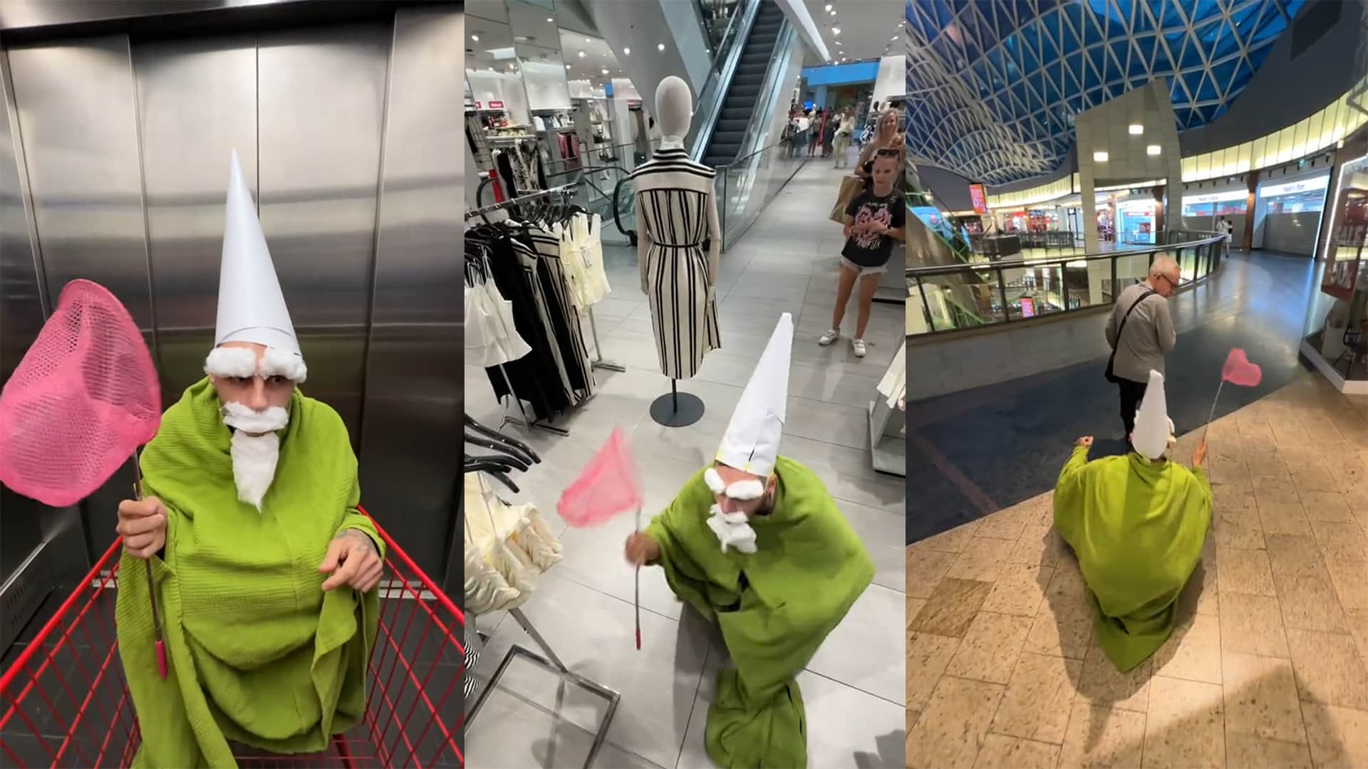 Кто такой зеленый гном-волшебник из TikTok. Гномы против рыцарей