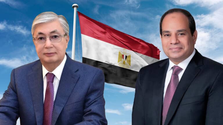 Токаев поздравил президента Египта с Днем революции