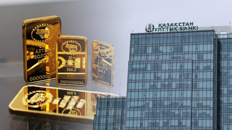 Казахстанцы купили за три месяца 14,7 тыс. золотых слитков весом более 700 килограммов