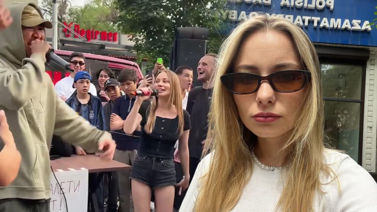 Активистку Марию Кочневу из Алматы будут судить за панч о русских на рэп-баттле