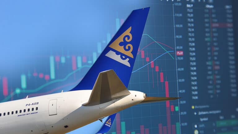 Акции Air Astana продолжают дешеветь. Freedom Broker считает, что они могут восстановиться после выхода финотчета