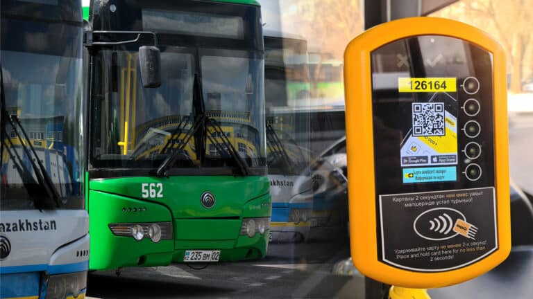 Власти Алматы хотят повысить стоимость проезда на общественном транспорте и убрать оплату наличными