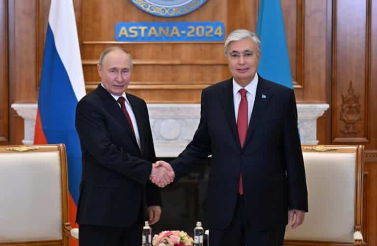 Токаев пригласил Путина посетить Казахстан с государственным визитом 